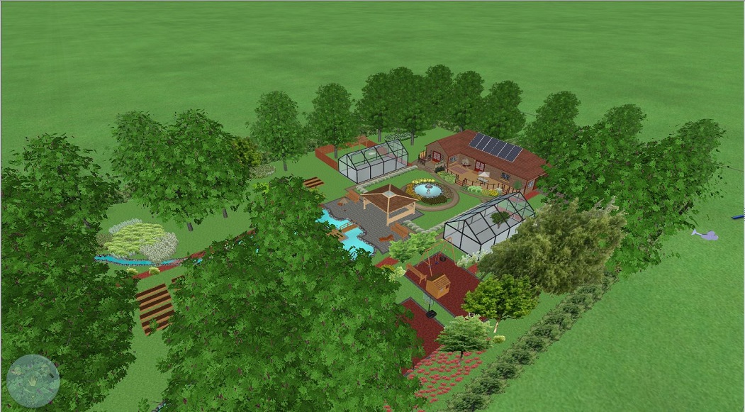 Egy permakultúrás kert tervezésének bemutatása